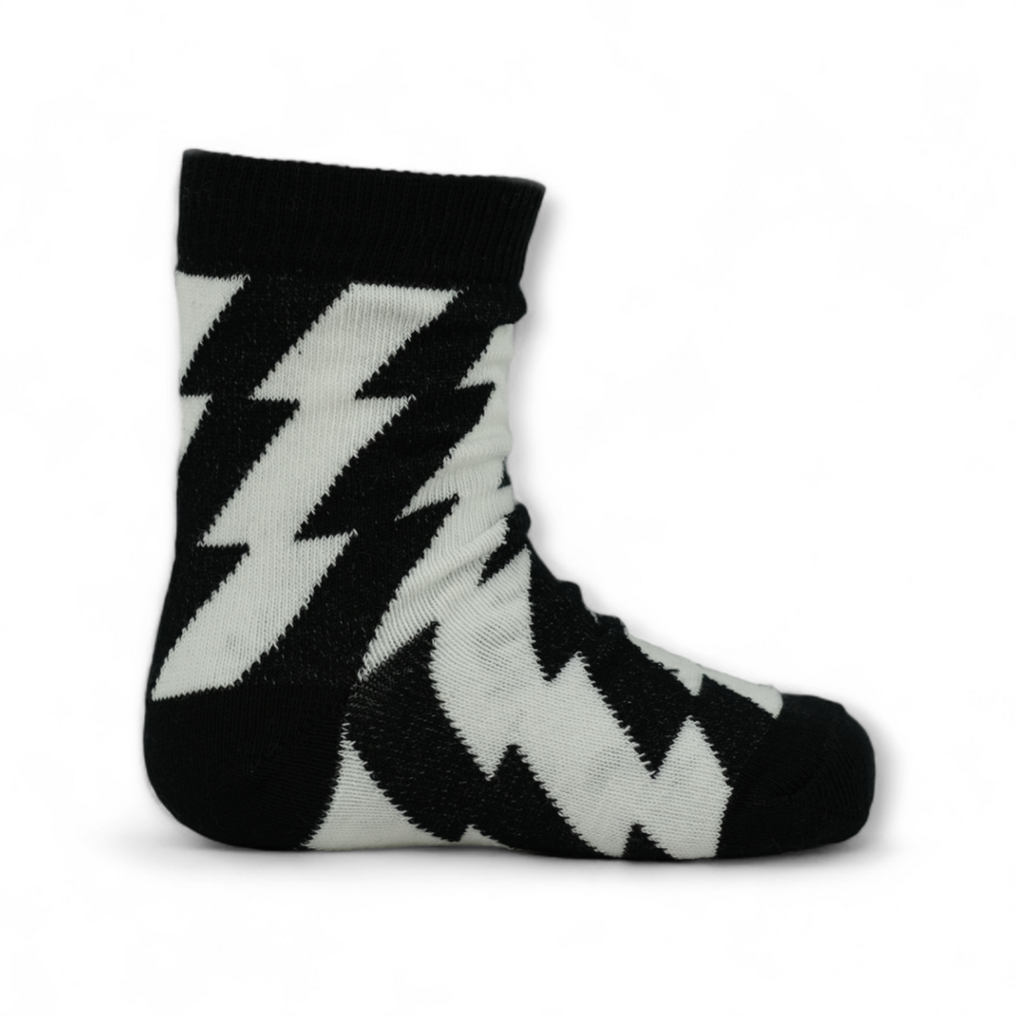 Kinder Socke Black&White Street ZigZag